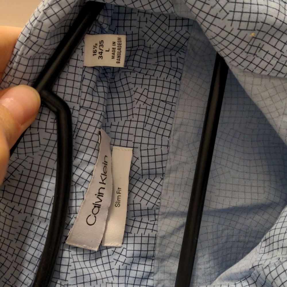 Blue Button Down Button Up - image 2